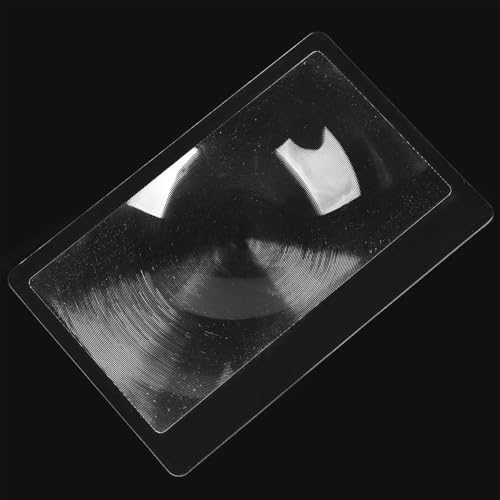 8 Pack Credit Card Magnifier Wallet Fresnel Lens - 300% Magnifying Glass Card for Reading & Fire Starting (Wallet/Pocket Size),8 Set Flexible Credit Card Size Magnifier(Includes Card Protective Cover