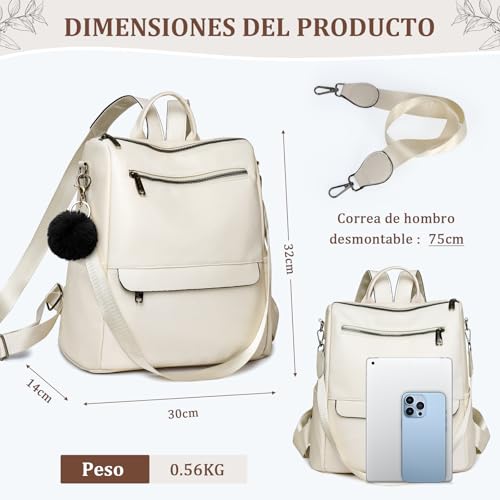 La mejor comparación de Bolsas Backpack para Dama que puedes comprar esta semana. 30 Imagen adicional