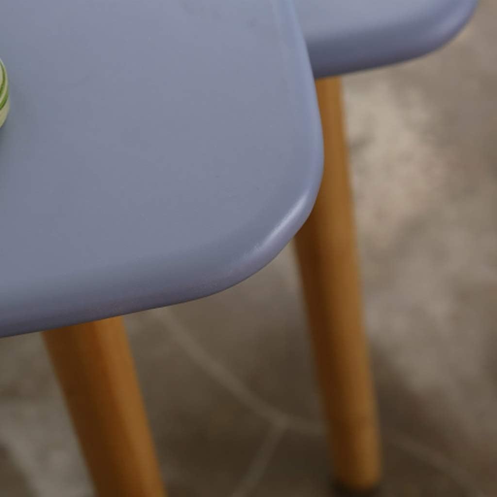 Triangle Nesting Coffee End Tables Set of 2, Modern Furniture Decor Side Table for Living Room Balcony Home and Office