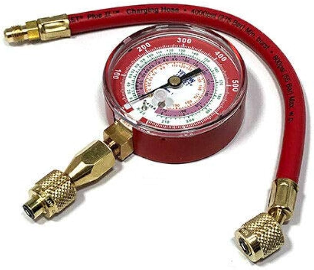 Amazon.com: Yellow Jacket 40344 Red Single Test Pressure