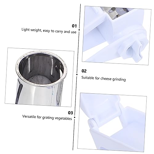 Rallador de queso manual Luxshiny de acero inoxidable miniatura 4