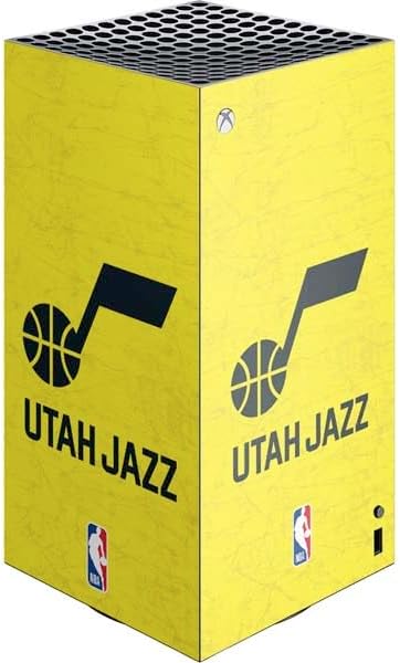 Skinit Decal Gaming Skin Compatible with Xbox Series X Digital Edition Console - Officially Licensed NBA Utah Jazz Standard - Black Design