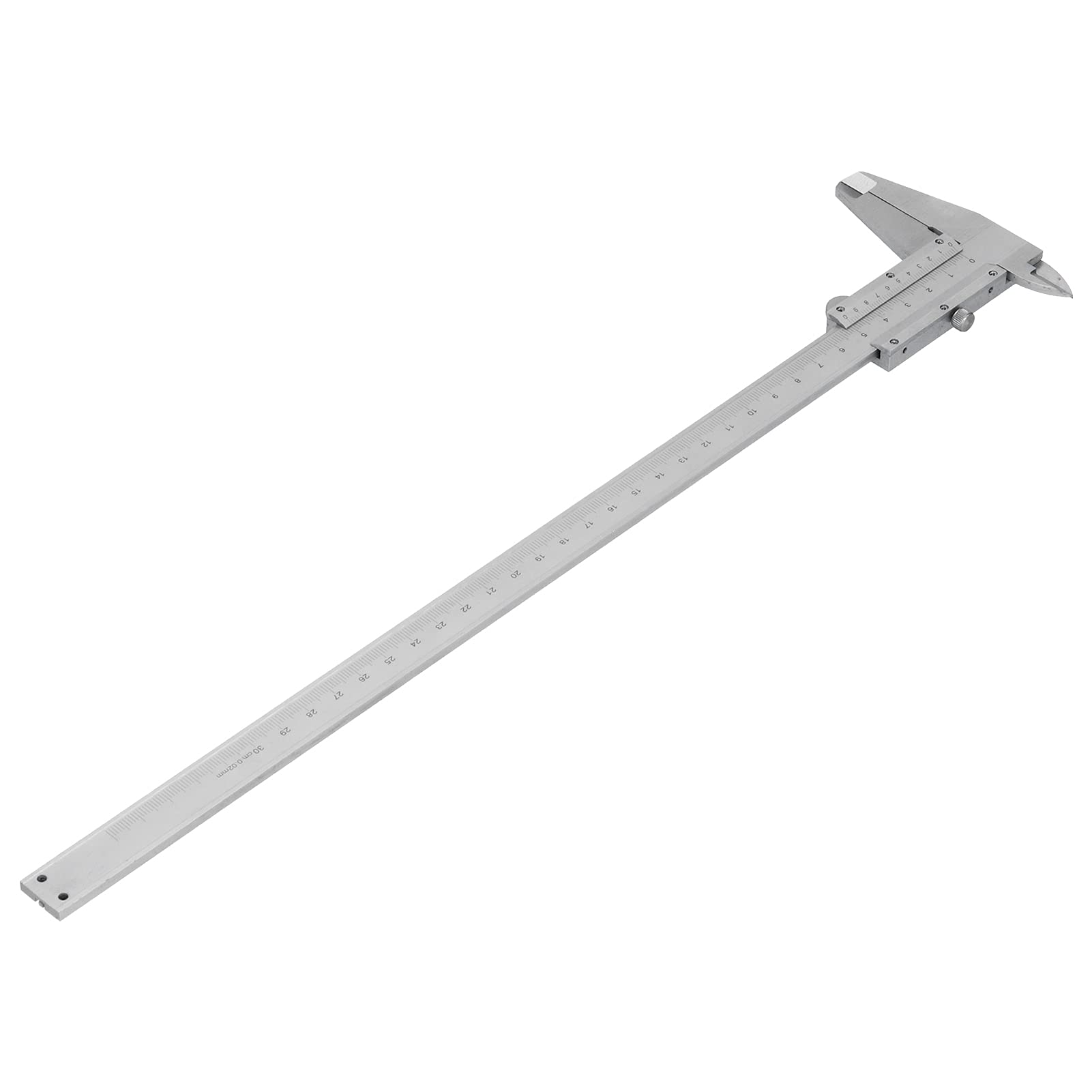 CHICIRIS Regla de Pie de Rey de Acero con Alto Contenido de Carbono con Escala Láser, 0-200 Mm para Mantenimiento de Electricistas (0-300MM)