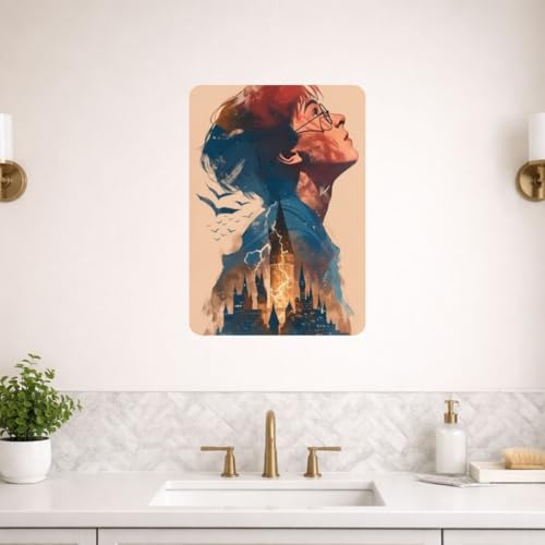 Image of Zesta Bathroom Decor Items Washroom Decor Tin Sign | Aesthetic Posters Wall Poster for Bedroom | Magnetic Cafe Decoration Items /Restaurant Decorations Items | Quirky Home Decor Bar Accent (HP (3))