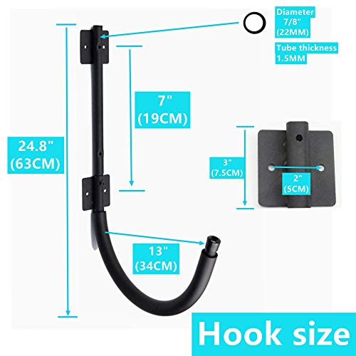 image for Mrhardware Kayak Wall Rack Canoe Hanging Wall Frame Canoeing Aquaplane