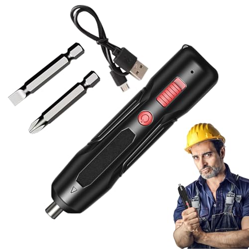 Kit Destornillador Eléctrico - Herramientas Potentes Inalámbricas, Destornillador Recargable | Kit Portátil Hogar, Herramientas Eléctricas para Teléfono Electrónico Ordenador Portátil Reloj