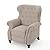 Great Deal Furniture Waldo Tufted Wingback Recliner Chair by Great Deal Furniture