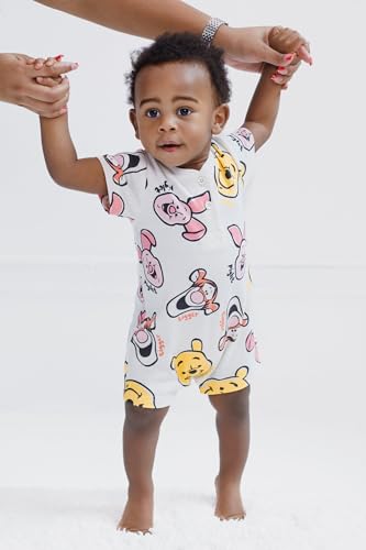 Disney Winnie the Pooh Baby Romper 2 Pack Newborn to Infant Sizes (Newborn - 24 Months)2