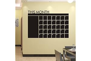 HELLORSO Teal Baby Shower Decoration Wallpaper Sticker for Wall Chalkboard MEMO Blackboard...