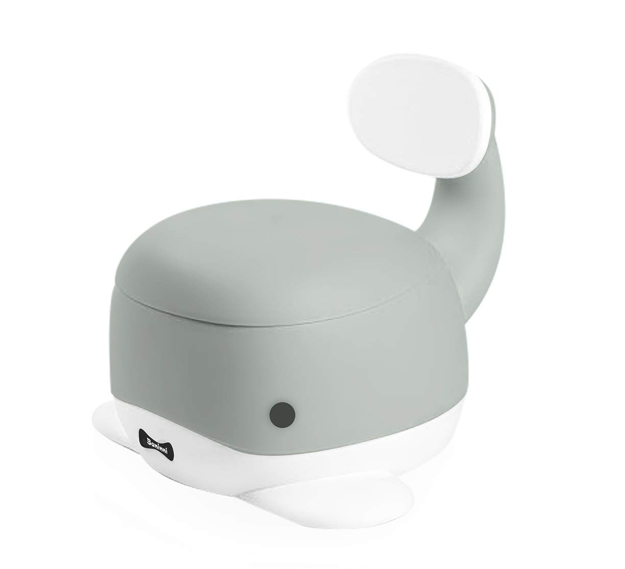 Baninni Vasino per Bambini Whale Grigio Coperchio e Vaschetta Toilette Bimbi