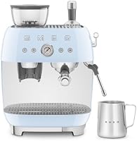 Smeg EGF03PBUK Espresso Coffee Machine with Grinder