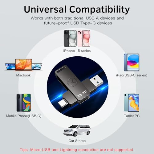 iDiskk 512GB Solid State USB Flash Drive,USB3.2 1000MB/s High Speed Thumb Drive SSD - Image 3