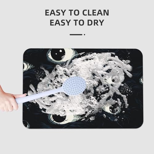 Tapis de bain en pierre douche lavable facile à nettoyer - 8