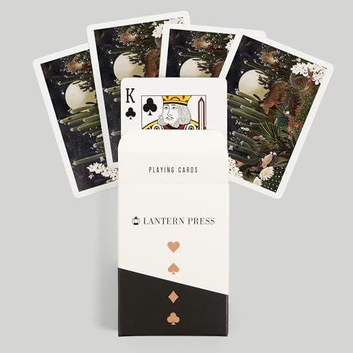Lantern Press Desert After Dark, 52 cartas Póker adultas miniatura 6