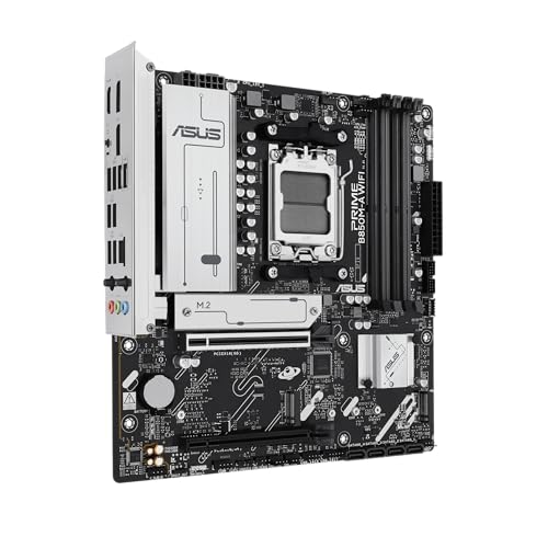 Image of ASUS Prime B850M-A WiFi-CSM AMD AM5 B850 mATX Motherboard, DDR5, PCIe 5.0 Ready, 3X M.2, Wi-Fi 6E, 2.5Gb LAN, DisplayPort, HDMI, USB Type-C, ASUS Control Center Express Remote IT Management