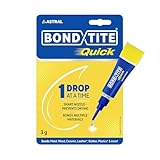 Bondtite Quick Instant Adhesive 3 GM|Pack of 2|Multi-Material Glue with Smart Nozzle | Clear Drying | Non-Staining | One-Drop Precision for DIY, Craft & Household Fixes
