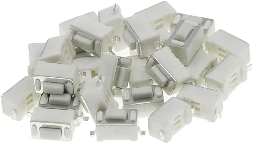 DOUKI Push-Button Micro Switch 100PCS/LOT 3 * 6 * 4.3 mm 2pin SMD Push Button Touch Micro Switch 3x6x4.3mm White Button Push-Button