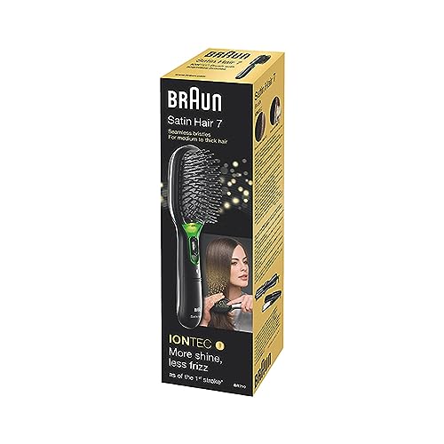 Braun BR 710 Satin Hair 7 Elektrische Haarbürste, schwarz