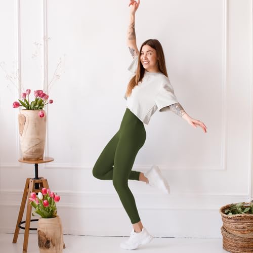 Image of Stanpetix Leggings for Women - High Waisted Workout Women's Leggings Running
