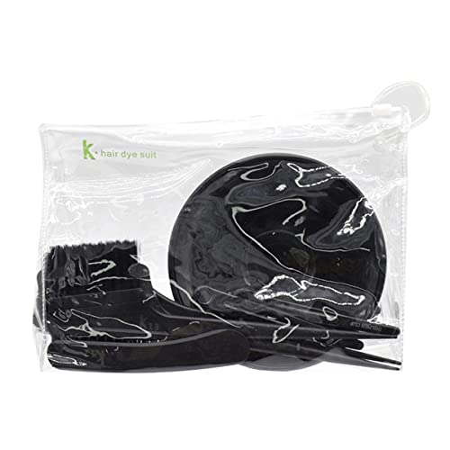 LALAFINA Juego de 6 Aplicadores de Peluquería para El Hogar Herramientas de Cuenco para Hombre Pinceles de Color de Tinte para Contenedores Clips Portátiles para Colorear Tinte de Cover