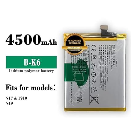 Image of B-K6 Battery for Vivo V17 /1919 / V19 Battery with 6 Month Warranty**** (I102)