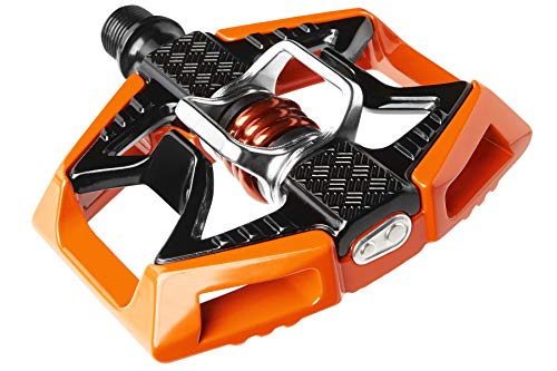 Crankbrothers MTB Pedals Double Shot 2 Orange and Black