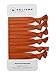 Cyndibands Copper Match Your Hair Color Gentle Knotted Ribbon Elastic Hair Ties for Red Hair and Redheads - 6 Count (Copper Orange)