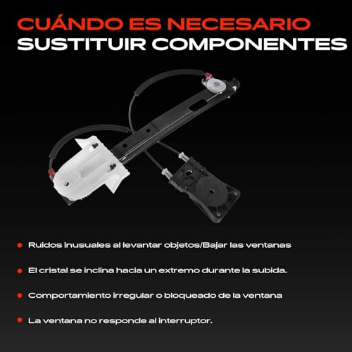 Elevalunas trasero derecho de alta calidad para Mondeo IV 2007-2015 5