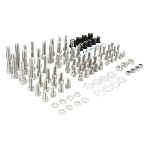 Kit vis carénage Kawasaki KLR650 pour stopper les vibrations des plastiques moto