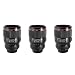 Thumbs Up Camera Lens Shot Glasses, Set of 3
