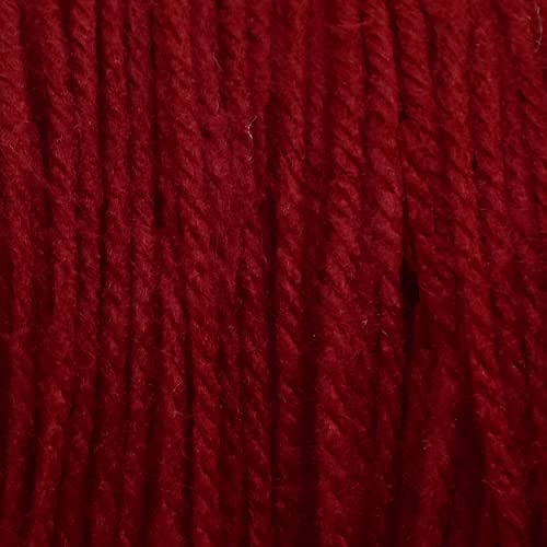 Image of M.G Enterprise Varsha MehroonKnitting Wool 400 Soft Yarn for Crochet, Art & Craft and Needle Knitting