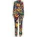 Women's Pajama Sets Long Sleeve Sleepwear Soft Pjs Lounge Nightwear Fashion Awesome 3d Grateful Dancing Dead Bears Rose XL