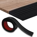 Storystore Threshold Ramps for Doorways, Self-Adhesive Floor Transition Strip, 3/8 Inch Rise Rubber Garage Threshold Ramp for Wheelchair Stroller Scooter Reducer