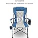 HYZHANHONG Portable Camping Chair with Foldable Design, Equipped with Storage Bag, Cup Holder, and Handbag, Ideal for Beach, Fishing, Picnic, and Outdoor Activities