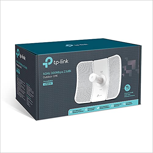 TP-Link CPE610 CPE extérieur 5GHz 300Mbps 23dBi