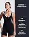 Aoxjox Workout Rompers for Women Halter Cross Back One Piece Gym Yoga Sports Bras Lexi Lined Bodysuit Shorts 6