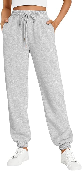 aurvy Women’s Loose Fit Joggers – High Waist, Relaxed Hip Hop Style Pants – Casual Cute Streetwear Lowers-picture-33