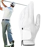 Herren-Golfhandschuh, atmungsaktiv, für Linkshänder, gepolsterter Griff, Schutz für Fahren, Angeln, Tennis, Radfahren, Motorrad, Wandern, Outdoor, Damen