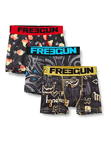 FREEGUN Garçon Freegun Surprise Pack Fg/Be/Multilot Sous v tement, Multicolore, 12-14 ans EU