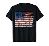List of Presidents of the United States, Gift T-Shirt