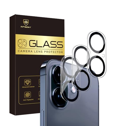 Camera Lens Protector for iPhone 16 6.1 / iPhone 16 plus 6.7/ iPhone17 6.3 9H Tempered GlassUltra HD Scratch Resistance Easy to InstallCase Friendly[Does not Affect Night Shots] 3-Pack