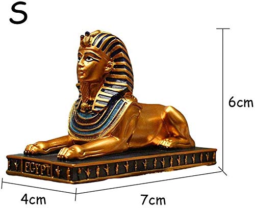 Amazon.co.jp: 芸術の彫像と彫刻の置物、スフィンクスの彫像の工芸品