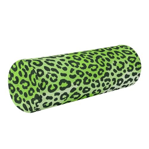 Almohada cilíndrica viscoelástica con funda lavable