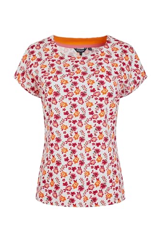 Weird Fish Paw Paw Organic Cotton Printed T-Shirt Apricot Size 14
