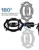 Etour AT2020 Microphone Shock Mount with Pop Filter, [Custom Built for audio technica Mic] Anti-Vibration Suspension Shockmount Holder Clip Compatible with AT2020USB+ AT2035 ATR2050 AT3035 AT3060 #5