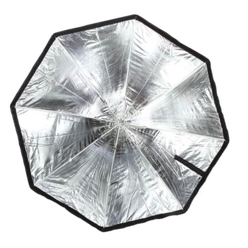 Softbox octogonal Alipis en forma de paraguas para sesiones de fotografía al aire libre