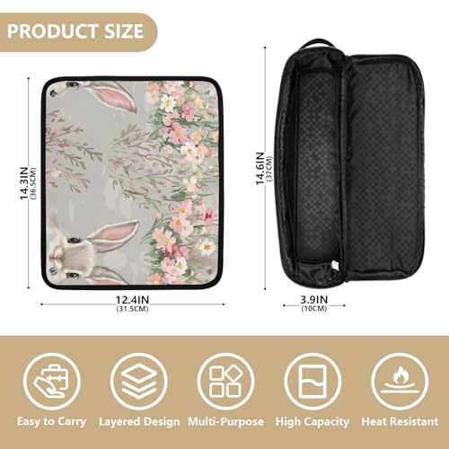 Organizador 2 en 1 para herramientas de cabello grande miniatura 4