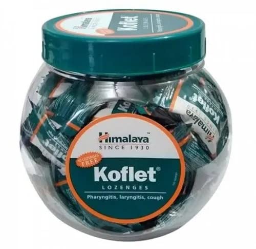 Himalaya Koflet Lozenges Pharyngits, laryngitis,cough, Jar 247.5g (60N+15) (B0BT7ZCVSV) Amazon Price History, Amazon Price Tracker