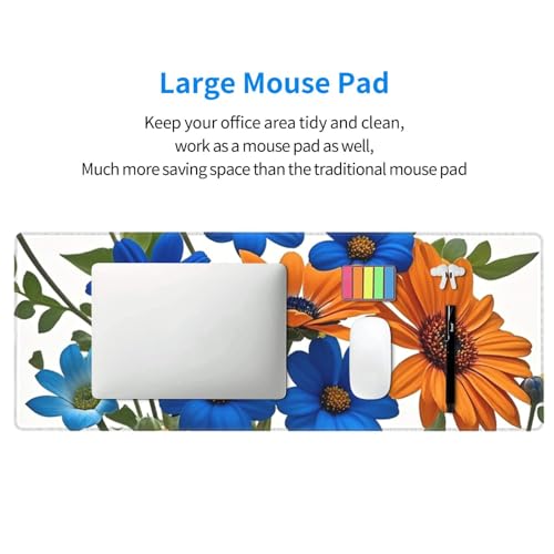 Tapis de souris XXL antidérapant pour protéger le bureau du clavier