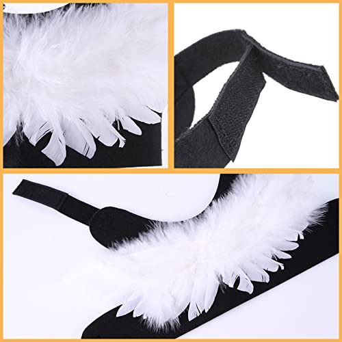 Leasote O70VUHFN8LL2Z233R2PTO Pet Dog Cat Cosplay Angel Devil Wings thumb #3